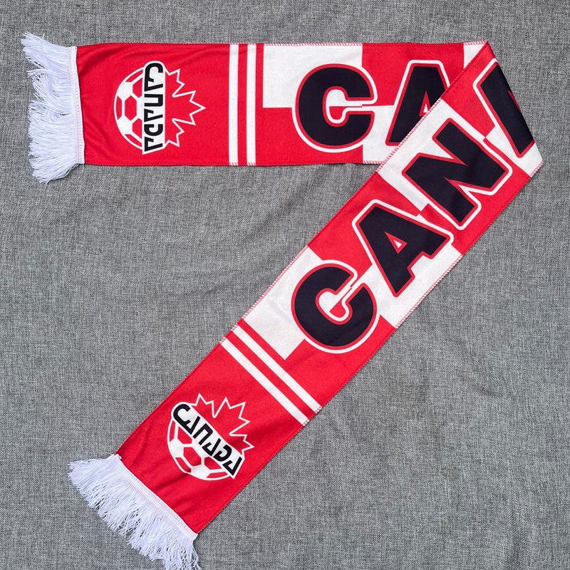 2026 World Cup Canada Fan Soccer Scarf