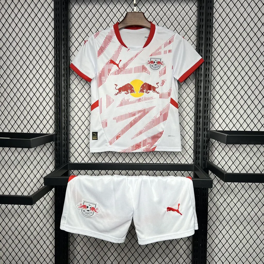 2024/2025 Leipzig Home Football Shirt Kids Size