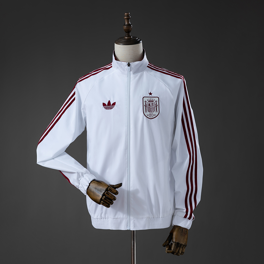 2026 Spain Windbreaker White