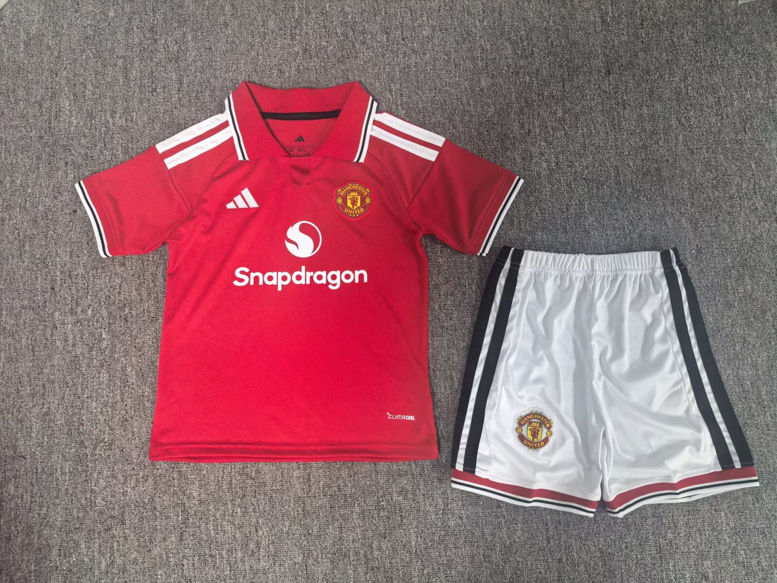 2026/2027 Manchester United Home Football Jersey 1:1 Thai Quality Kids Size
