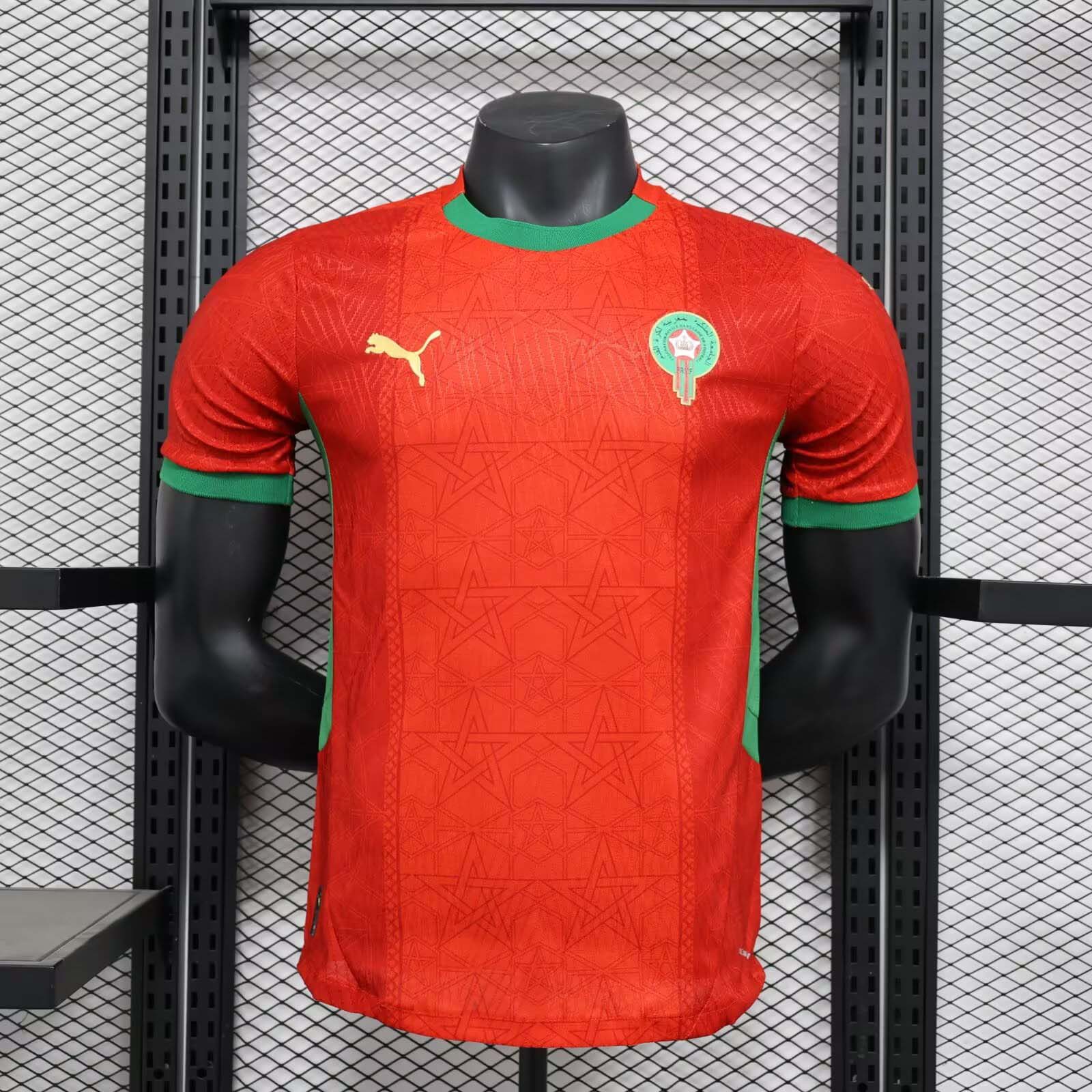 2025 Player Version Morocco National Team Home Football Shirt AAA fan-grade