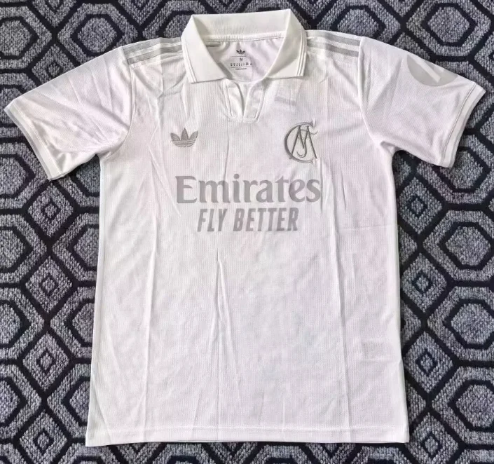 2026/2027 Real Madrid 125th Anniversary Edition White Football Jersey 1:1 Thai Quality