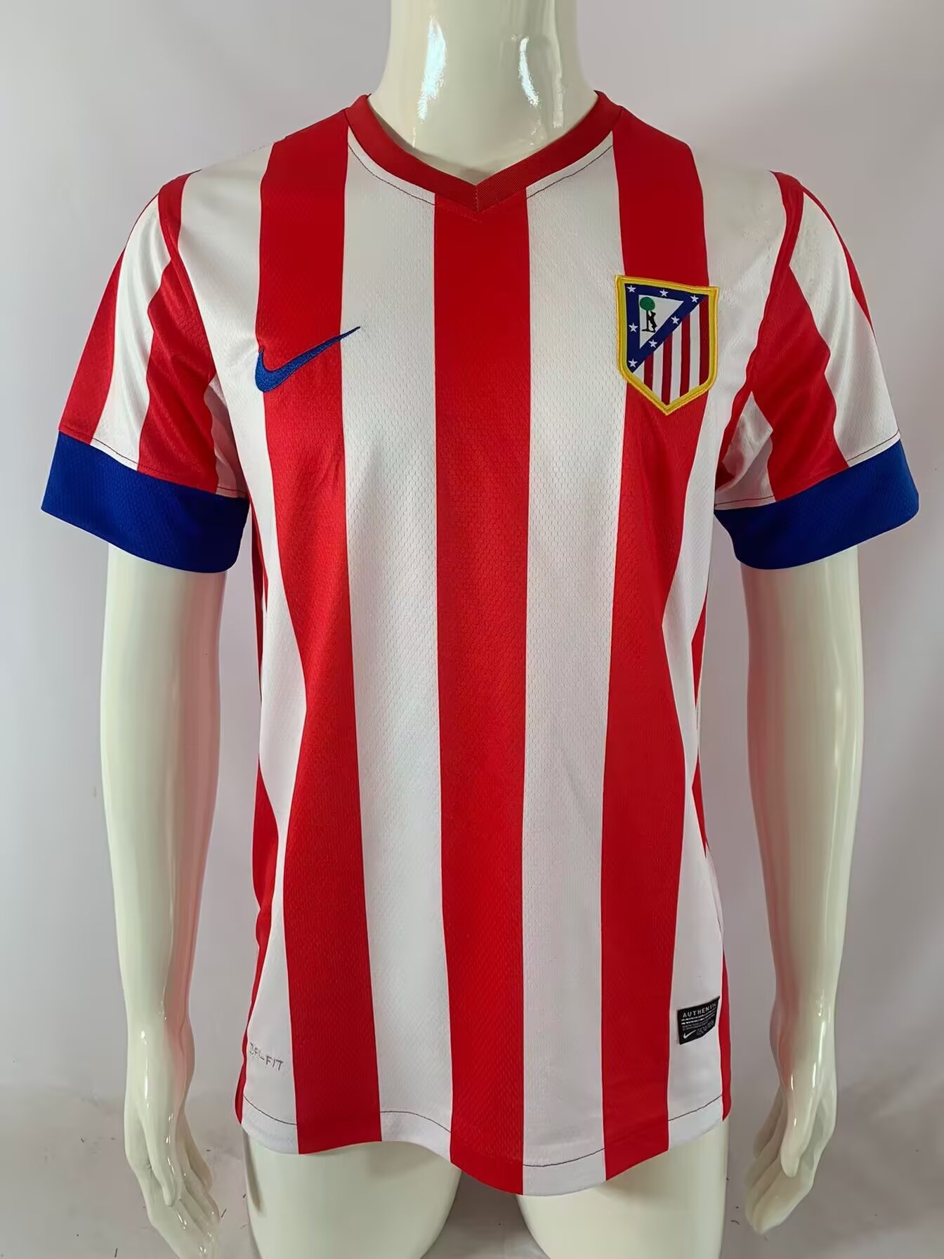 2012-2013 Retro Atletico Madrid Home Soccer Jersey AAA fan-grade