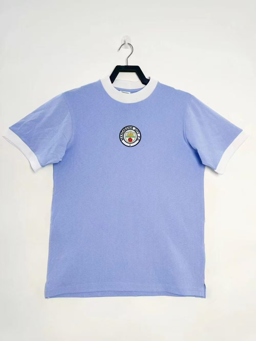 1972 Retro Manchester City Home Football Shirt AAA fan-grade