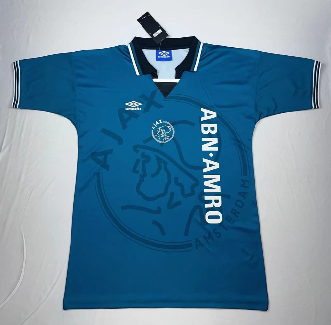 1995-1996 Retro Ajax Auswärtstrikot 1:1 Thai-Qualität