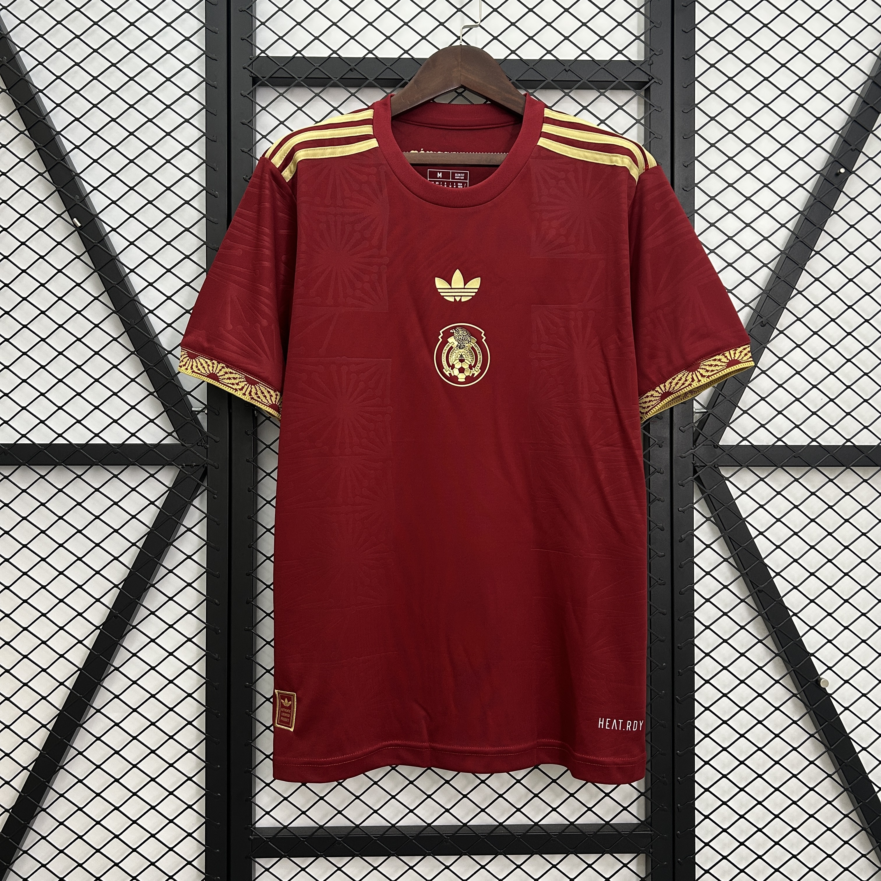 2025 Mexiko National Gold Cup Version rotes Fußballtrikot AAA Fan-Qualität