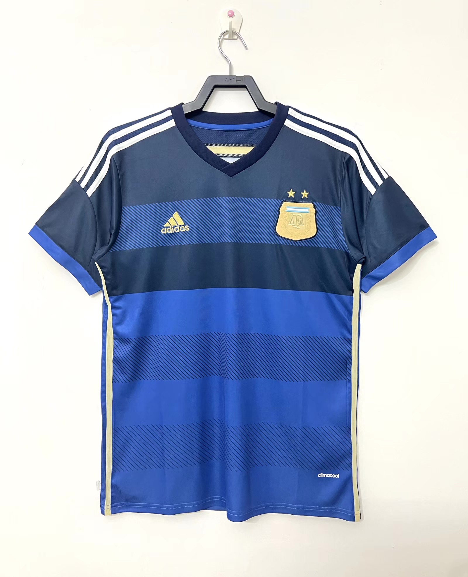 2014 Retro Argentina National Team Away Jersey 1:1 Thai Quality