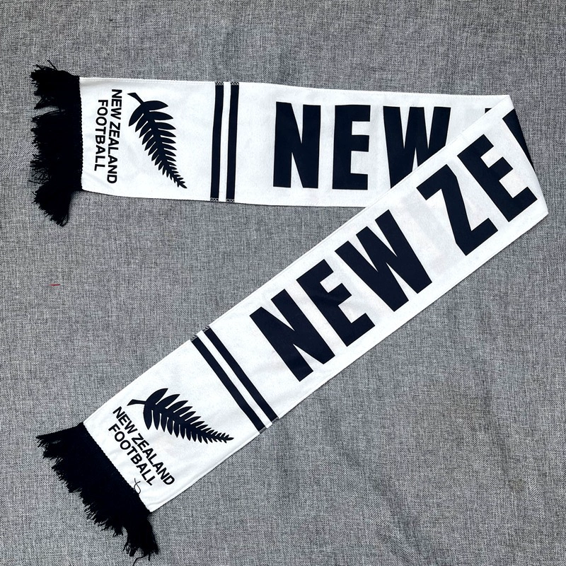 2026 World Cup New Zealand Fan Soccer Scarf