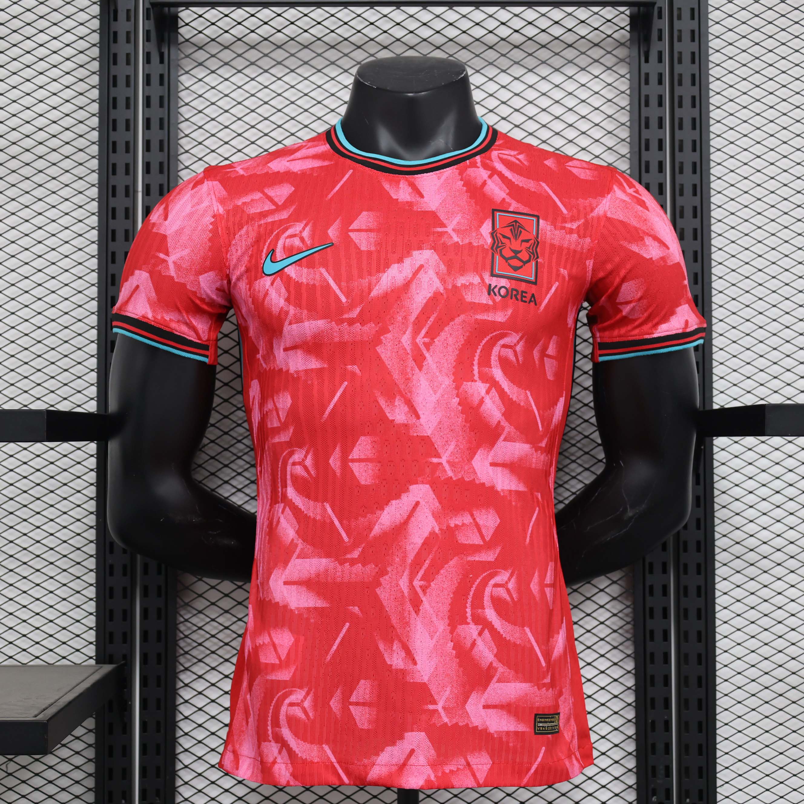 Maillot Domicile Version Joueur Corée 2024 Qualité Thaï
