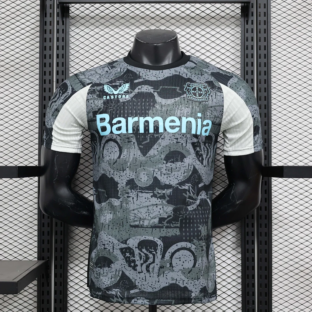 2024/2025 Player Edition Bayer Leverkusen 3rd Away Football Shirt AAA fan-grade