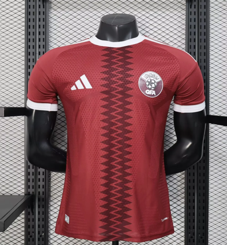 2026 Player Version Qatar National Team Home Football Shirt AAA fan-grade