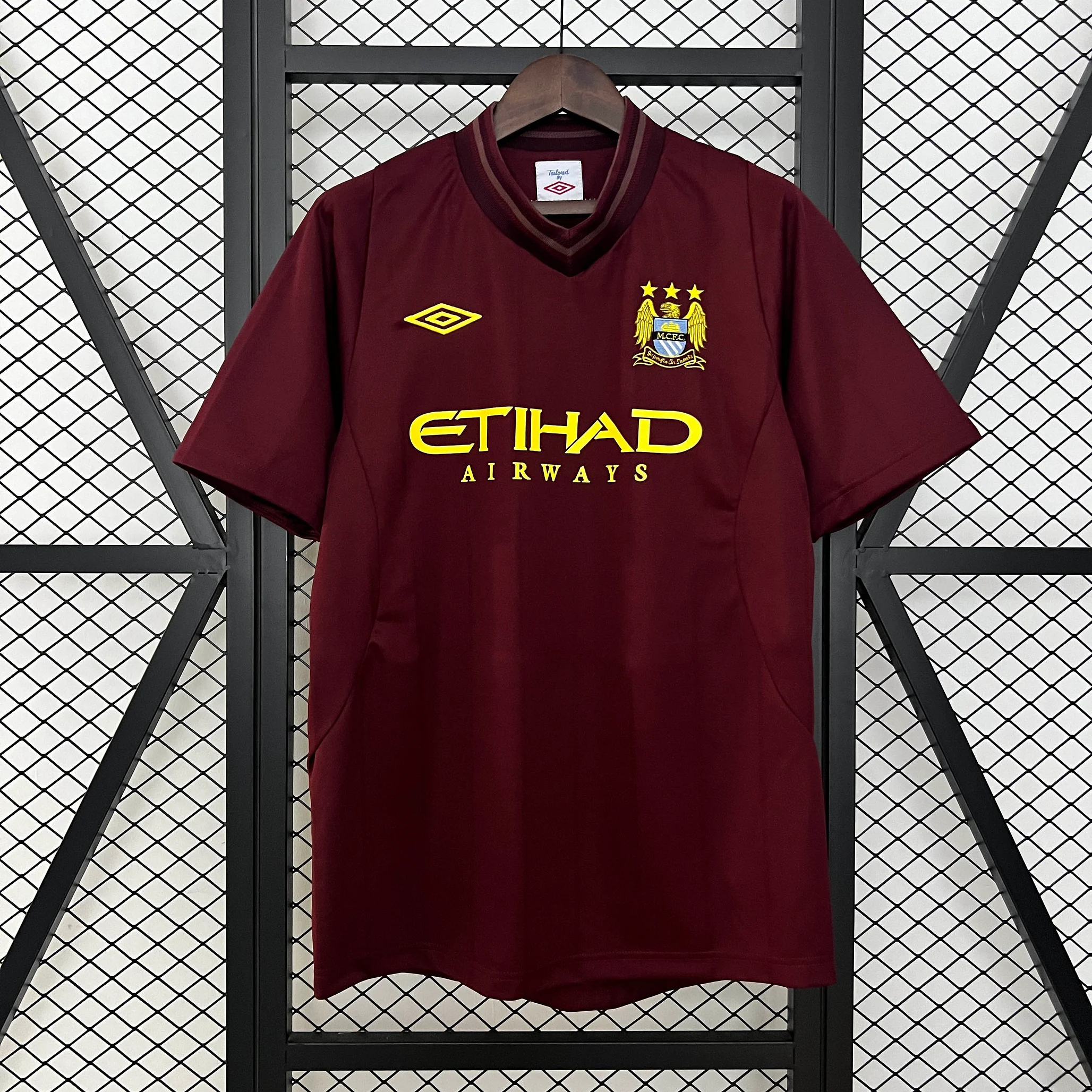 2012/2013 Retro Manchester City AwayFootball Shirt 1:1 Thai Quality