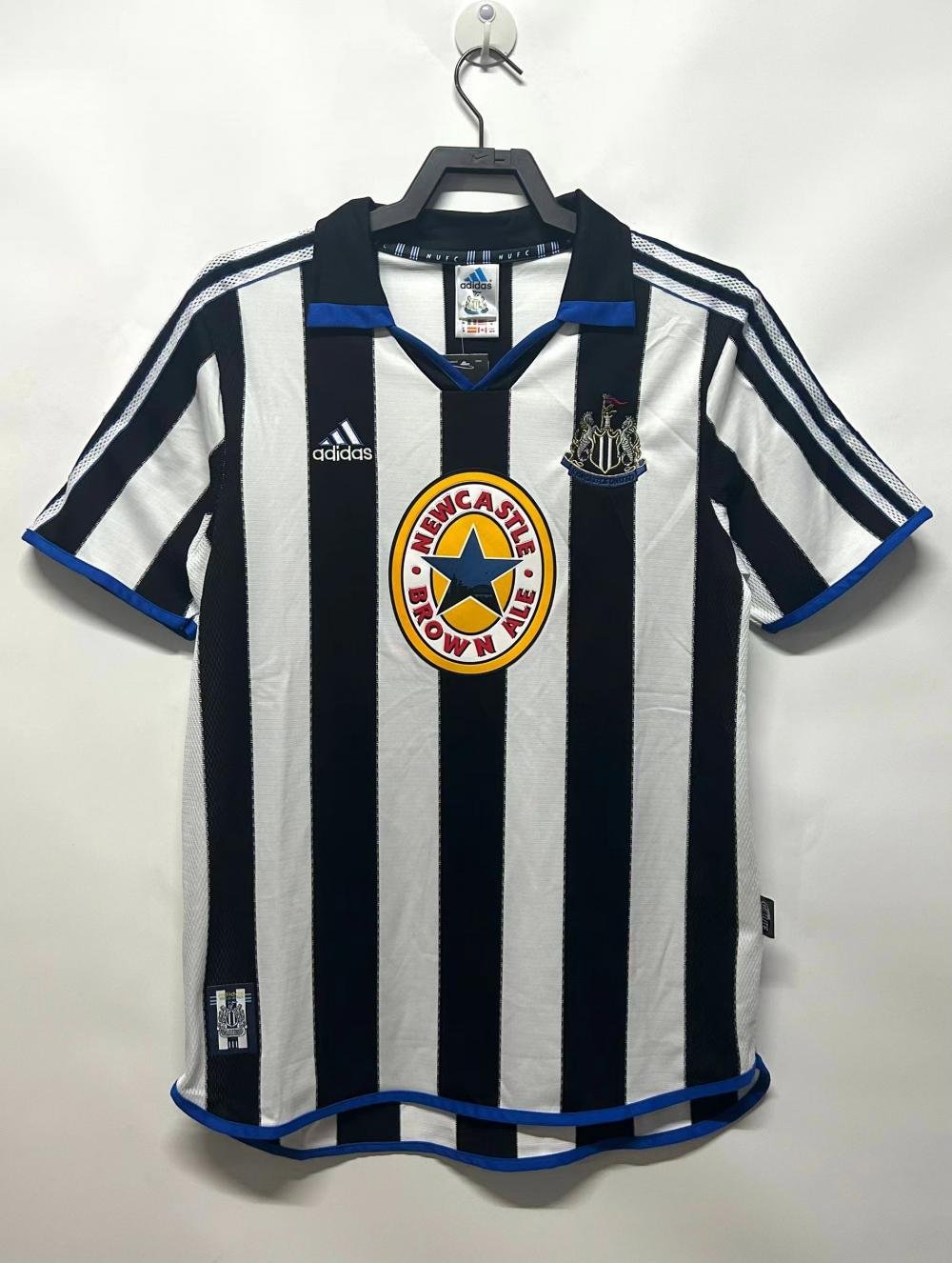 1999-2000 Retro Newcastle United Home Soccer Jersey AAA fan-grade
