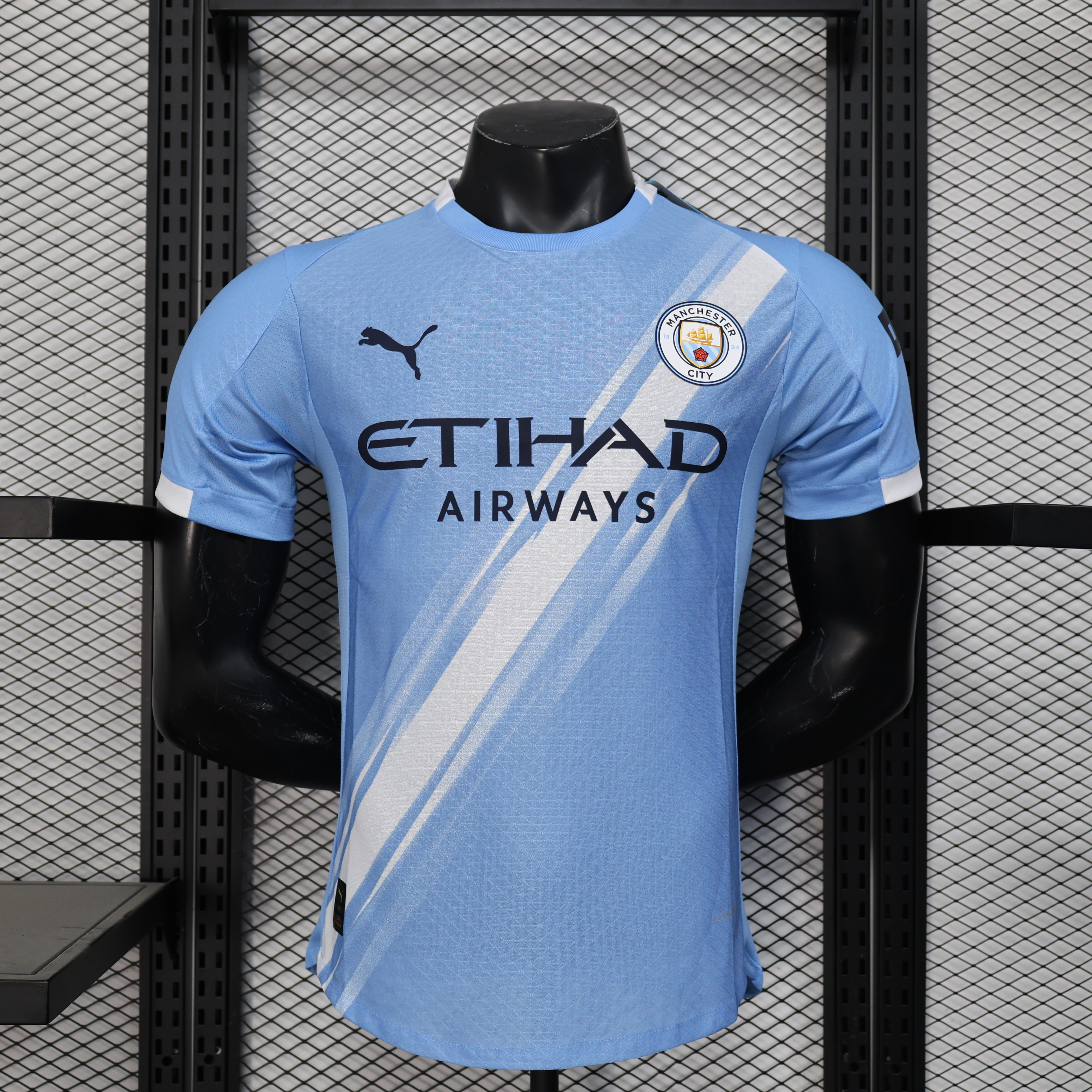 2025/2026 Player Version Manchester City Home Football Shirt AAA fan-grade