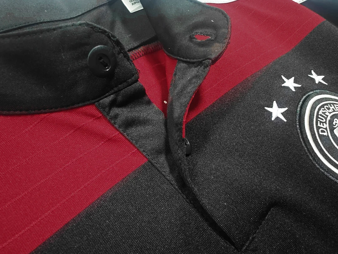 2014 Retro Soccer Jersey Germany Away — view 3