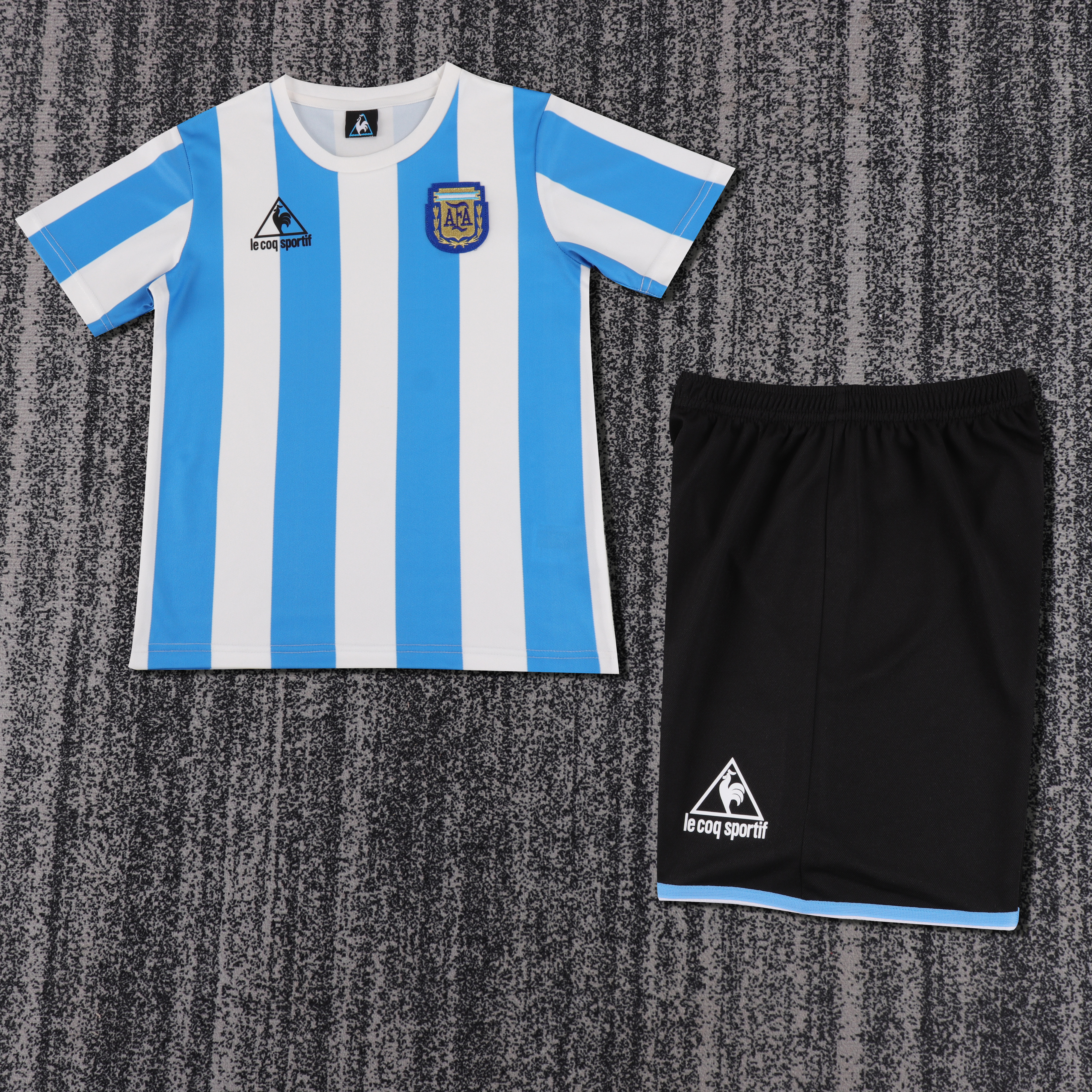 1986 Retro Argentina National Team Home Jersey AAA fan-grade Kids Size Kids Size