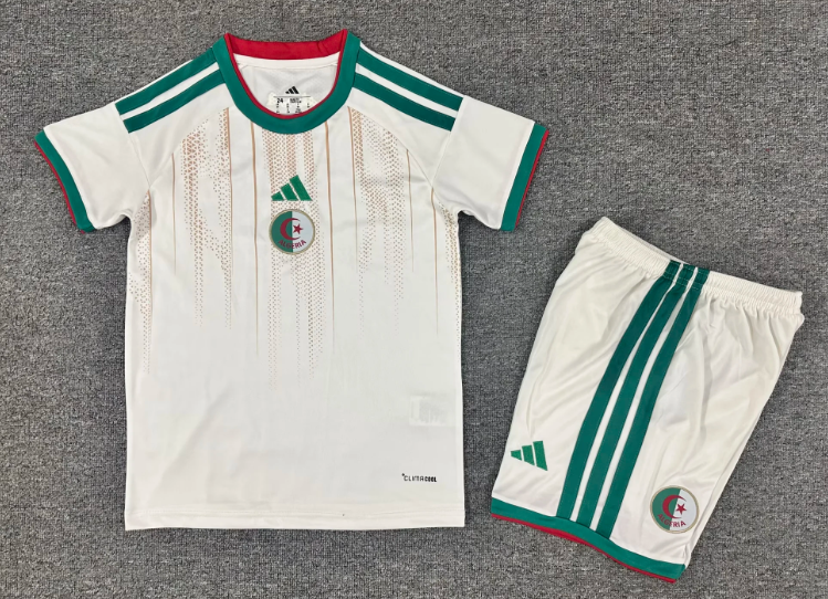 2026 Algeria National Team Home Football Jersey AAA fan-grade Kids Size