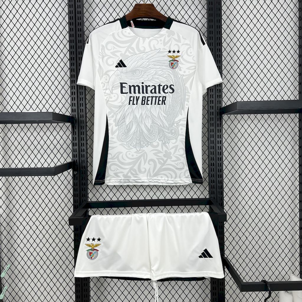 Camiseta de Fútbol Cuarta 2024/2025 del Benfica Calidad Tailandesa Talla Infantil
