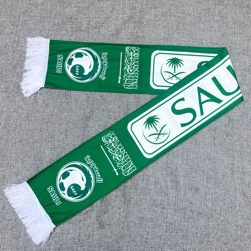 2026 World Cup Saudi Arabia Fan Soccer Scarf