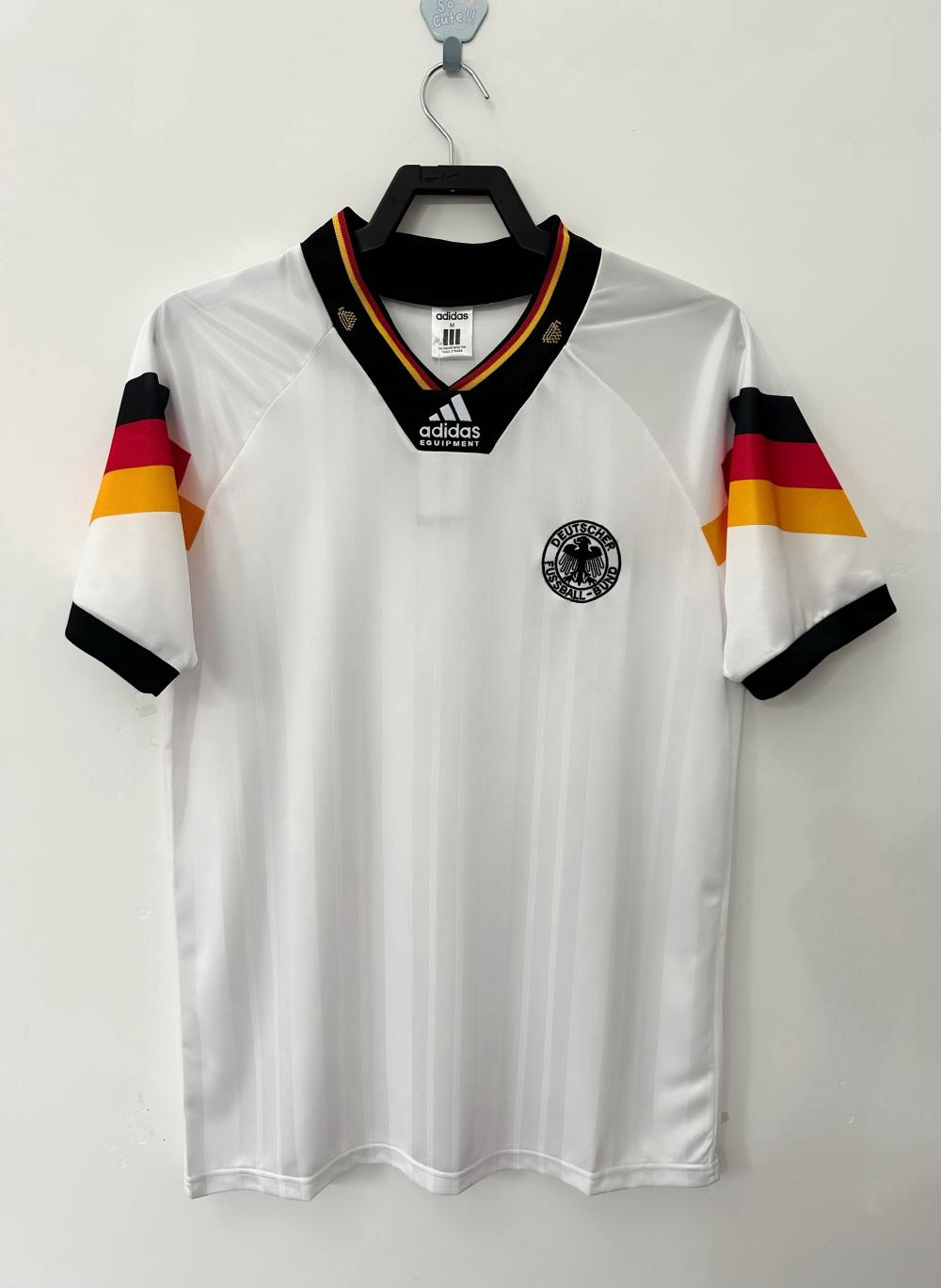1992 レトロ サッカージャージ ドイツ ホーム