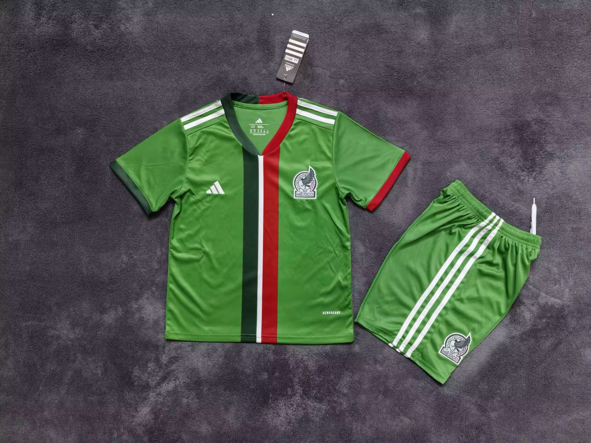 2025/2026 Mexico National Home Football Shirt AAA fan-grade Kids Size