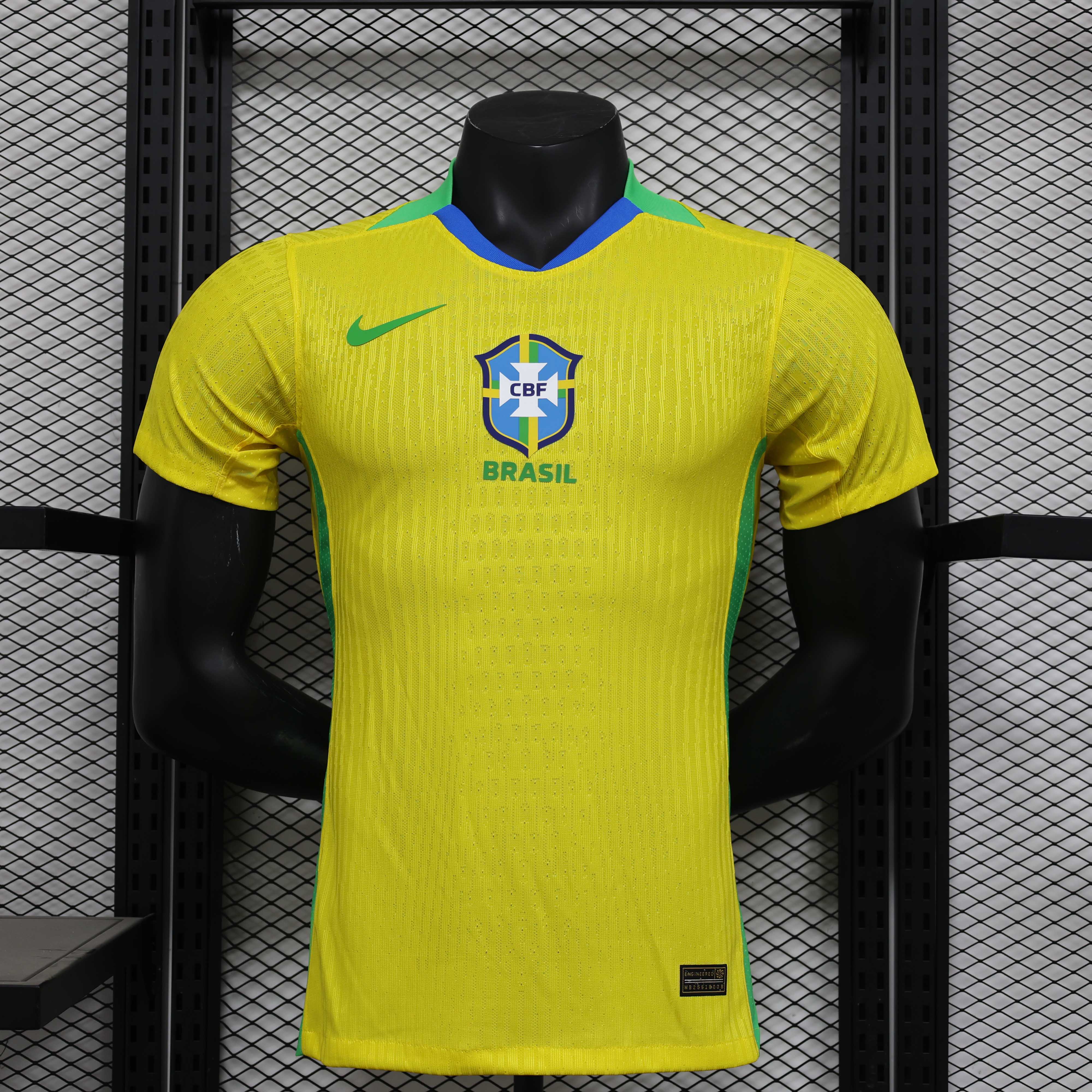 2025/2026 Player Version Brazil Home Football Jersey AAA fan-grade