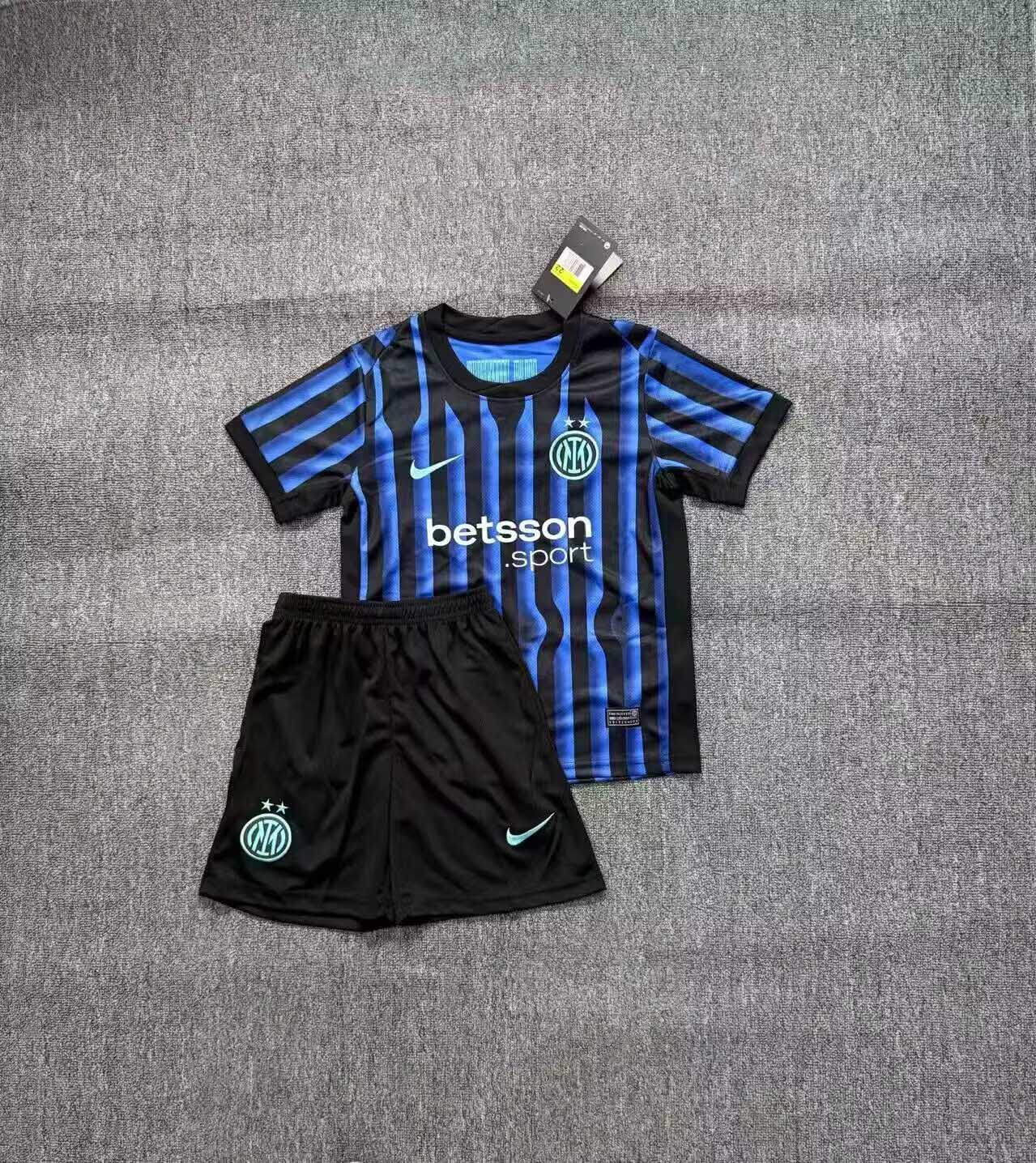 2025/2026 Internazionale Milan Home Football Jersey fan-grade Kids Size
