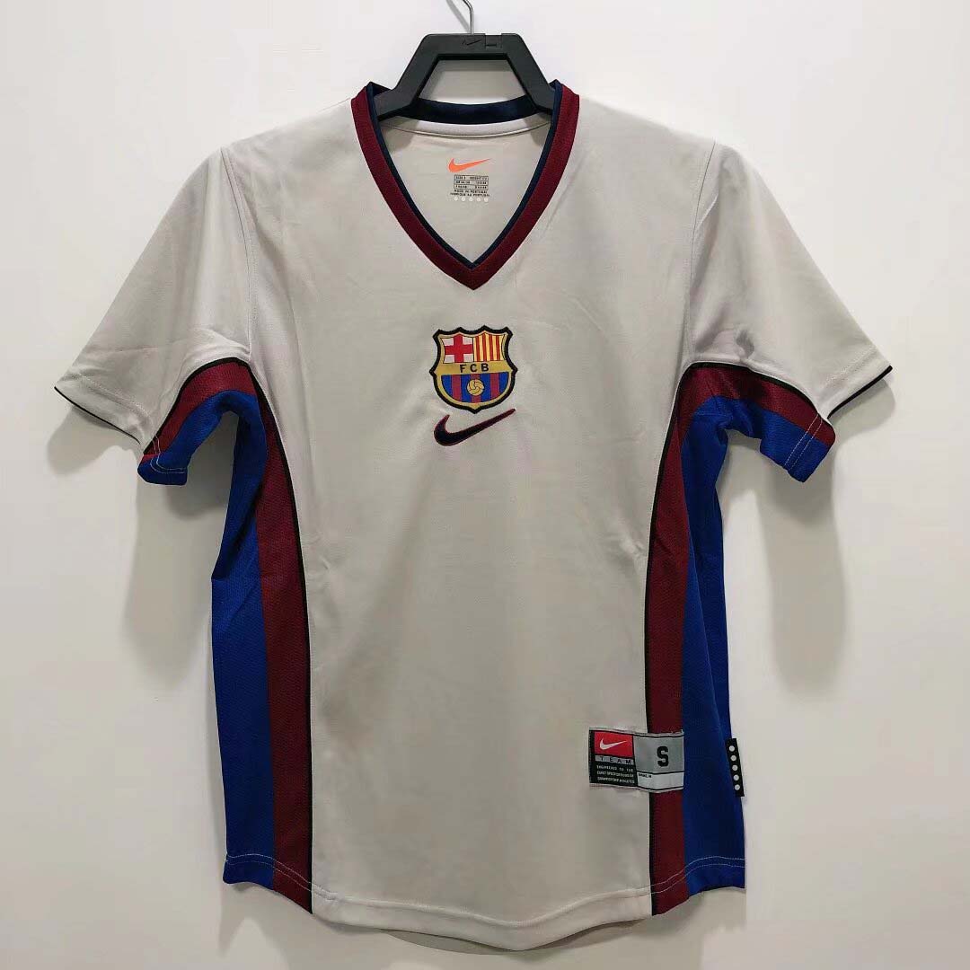 1998/1999 Retro Barcelona Auswärtstrikot Thai-Qualität