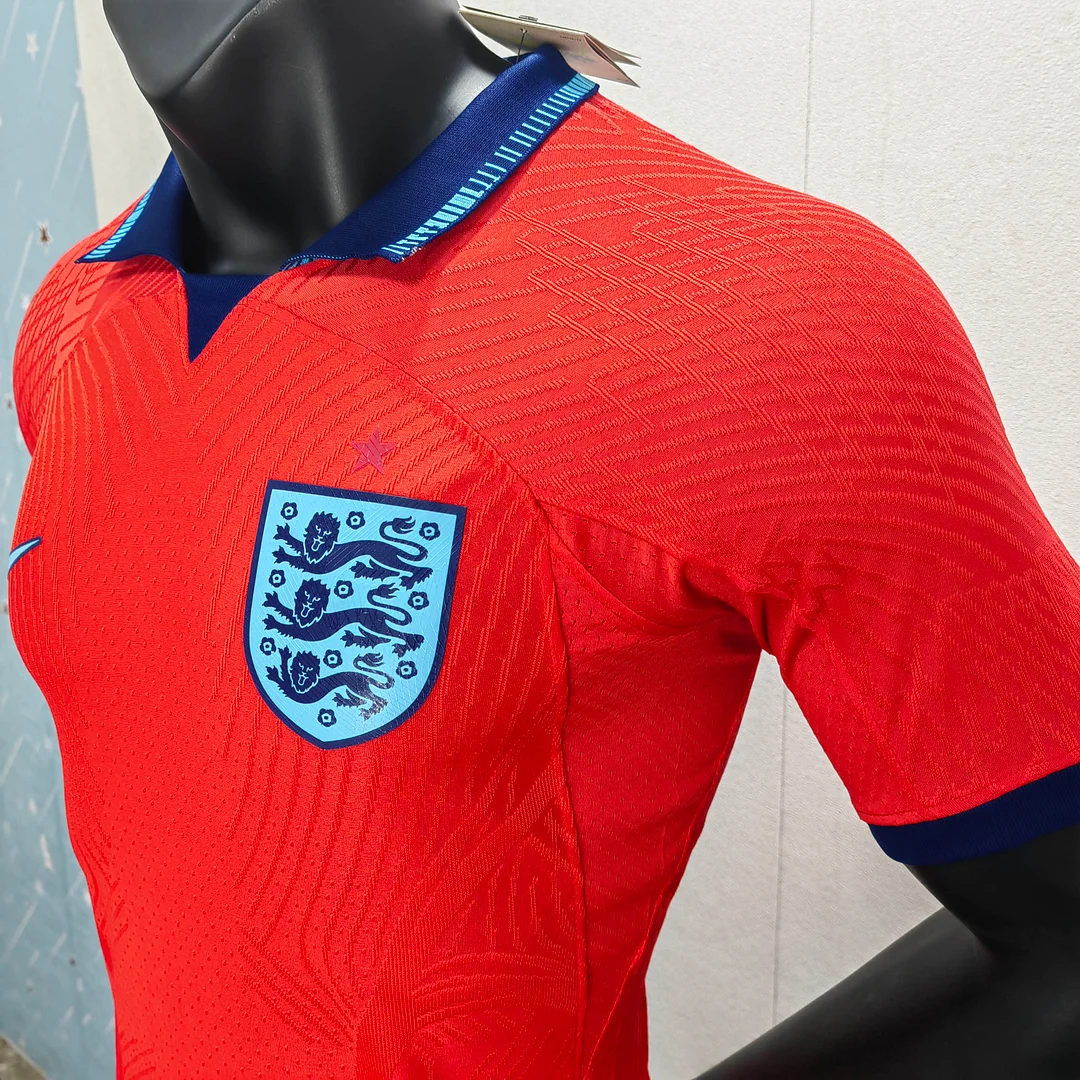 2022 FIFA World Cup Player Version England Away Soccer Jersey — view 6