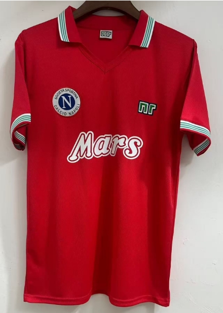 Maillot de football extérieur rétro Napoli 1985/1986 Qualité thaï