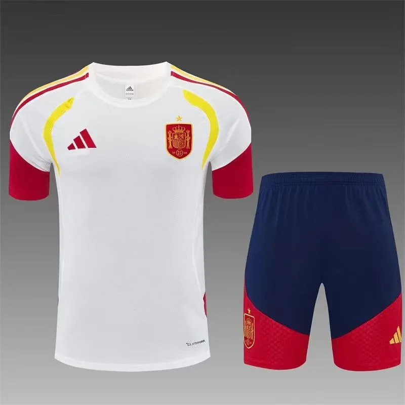 2026 Spain National TeamTraining Suit Special Edition White Football Jersey 1:1 Thai Quality