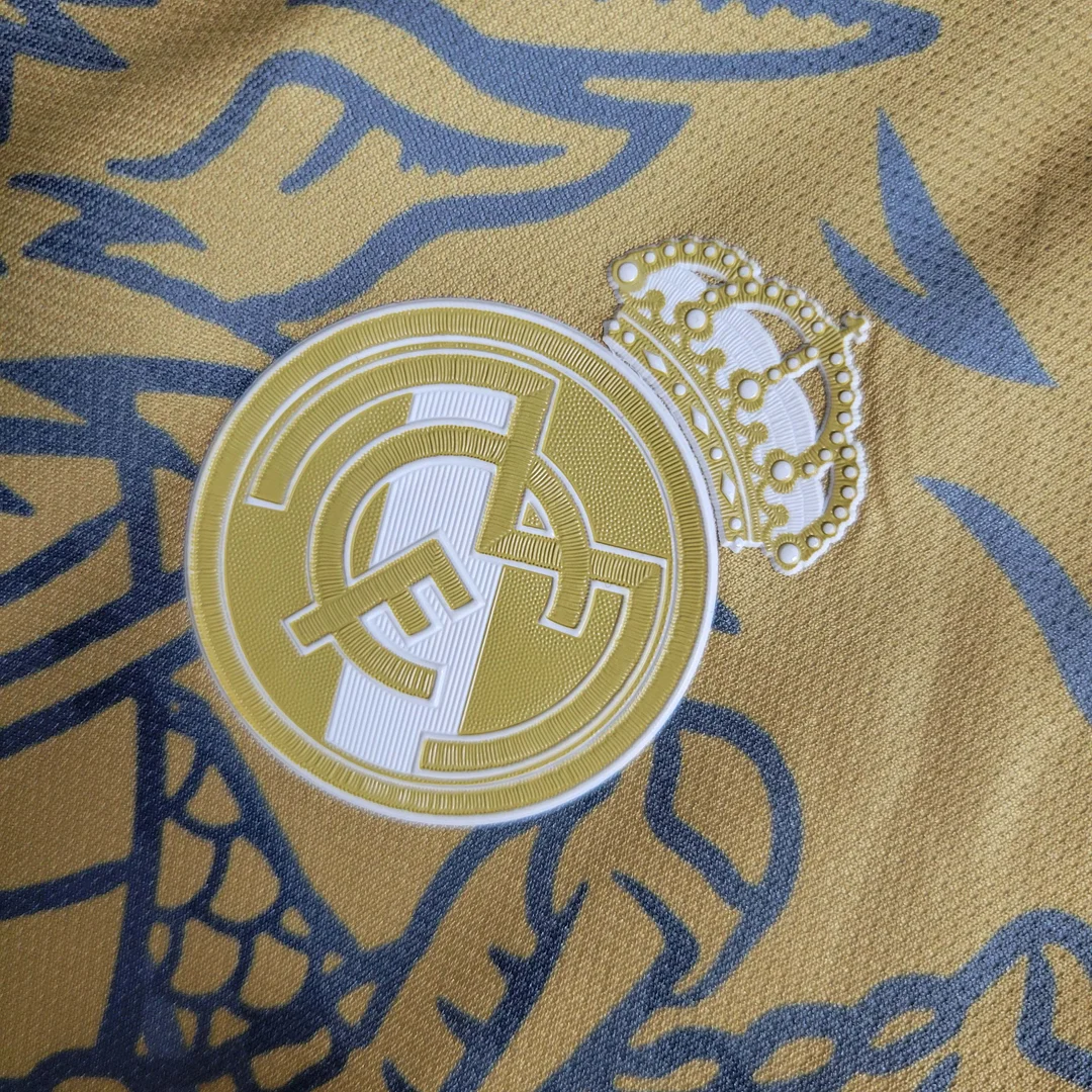 2023/2024 Real Madrid Chinesischer Golddrache Fußballtrikot — view 7