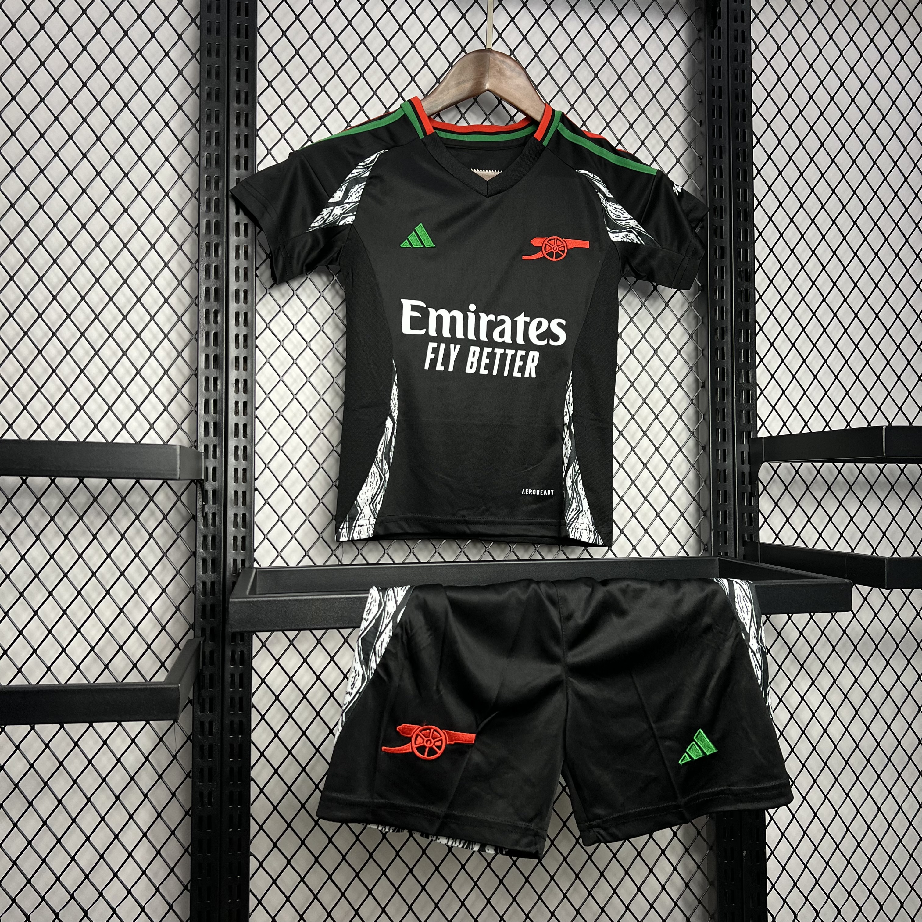 2024/2025 Arsenal Away Soccer Jersey Kids Size
