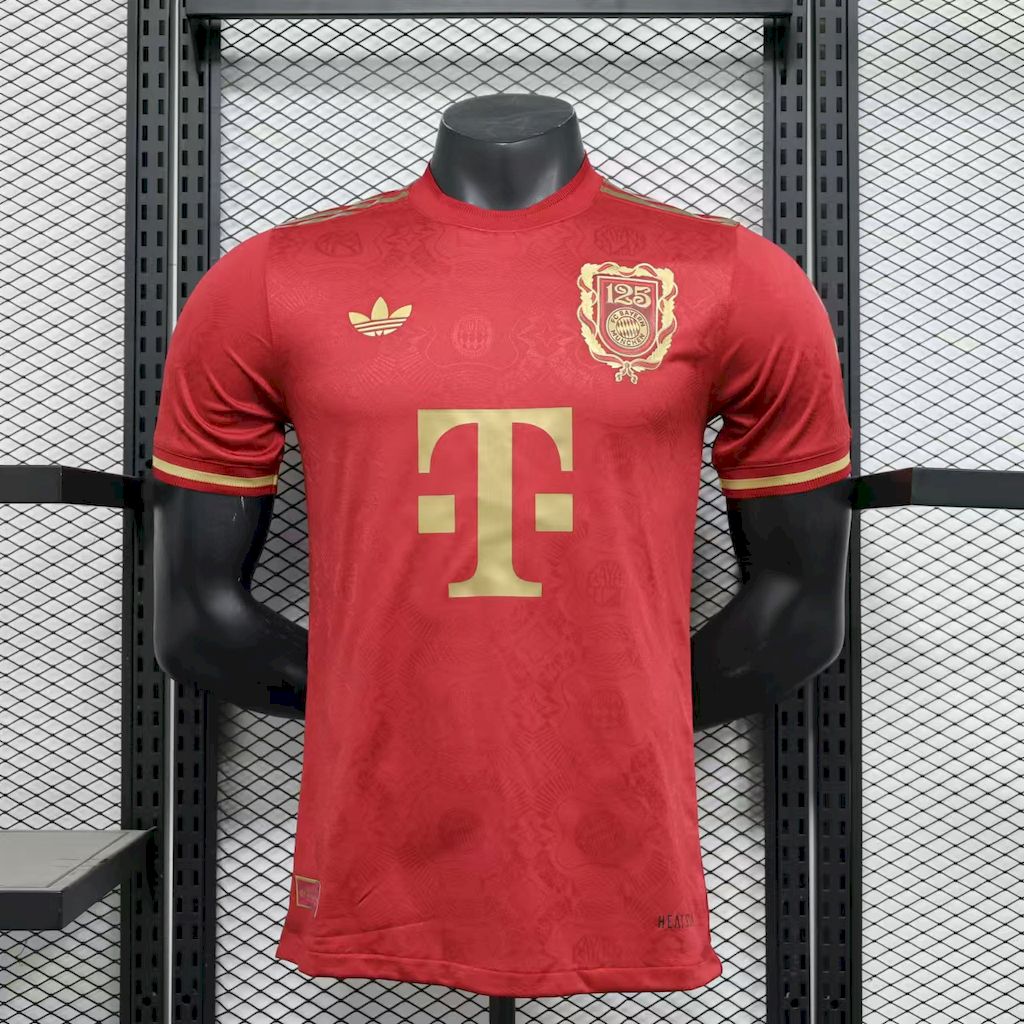 2025/2026 Player Version Bayern Munich 125th Anniversary Football Jersey AAA fan-grade