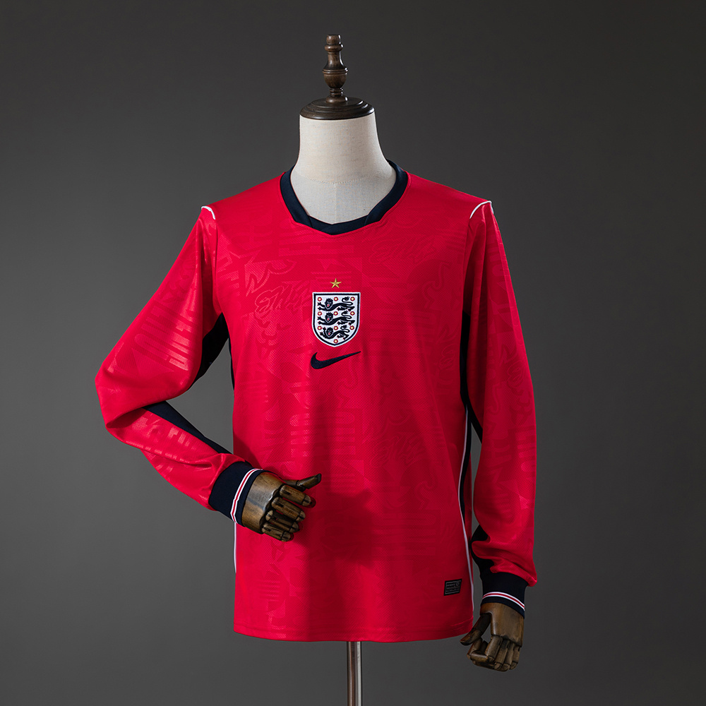 2026 Long Sleeve England National Team Away Football Shirt AAA fan-grade