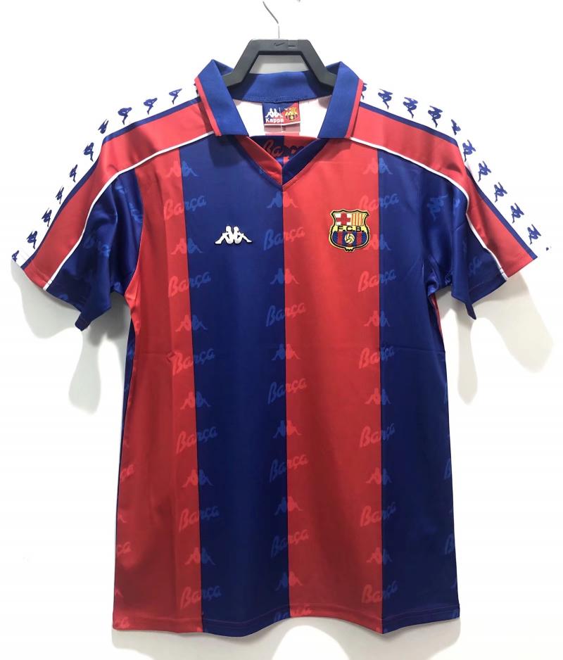 1992/1995 Retro Barcelona Heim Fußballtrikot Thai-Qualität