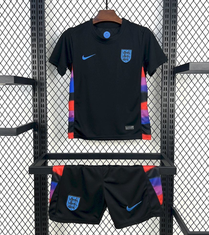 2025/2026 England Auswärts Fußballtrikot Thai-Qualität Kindergröße