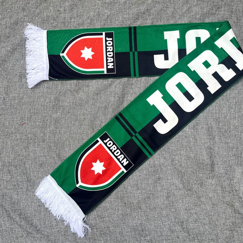 2026 World Cup Jordan Fan Soccer Scarf