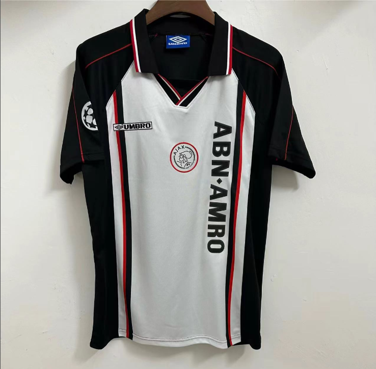 1998-1999 Retro Ajax Auswärts Fußballtrikot 1:1 Thai Qualität