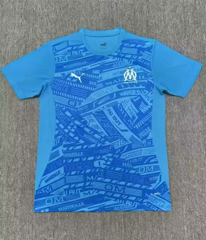 2025/2026 Olympique de Marseille Training Wear Soccer Jersey AAA fan-grade