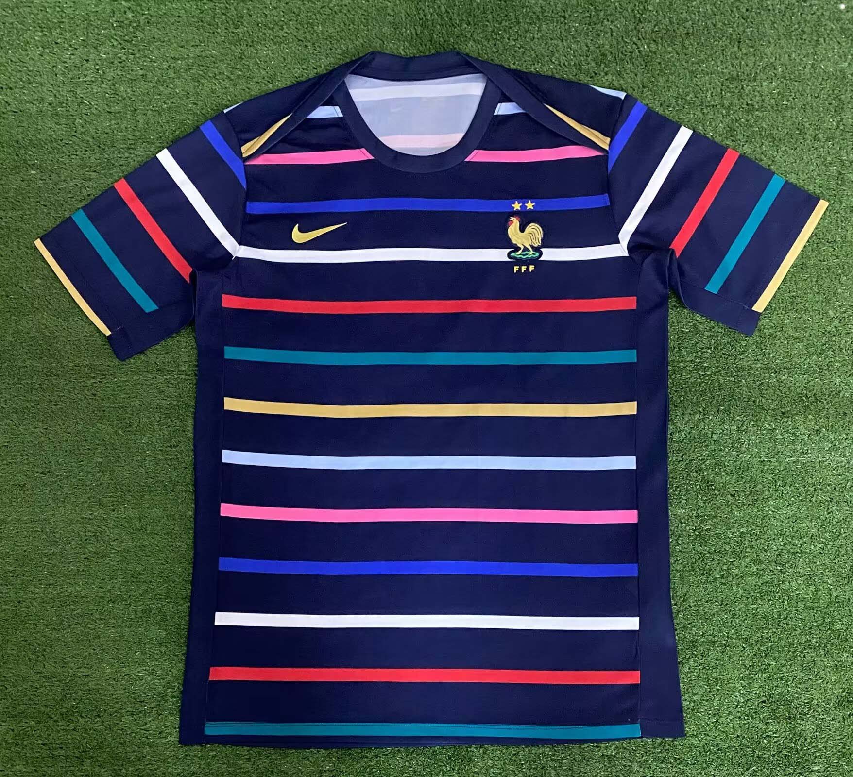 2024 France Training Wear Football Shirt AAA fan-grade