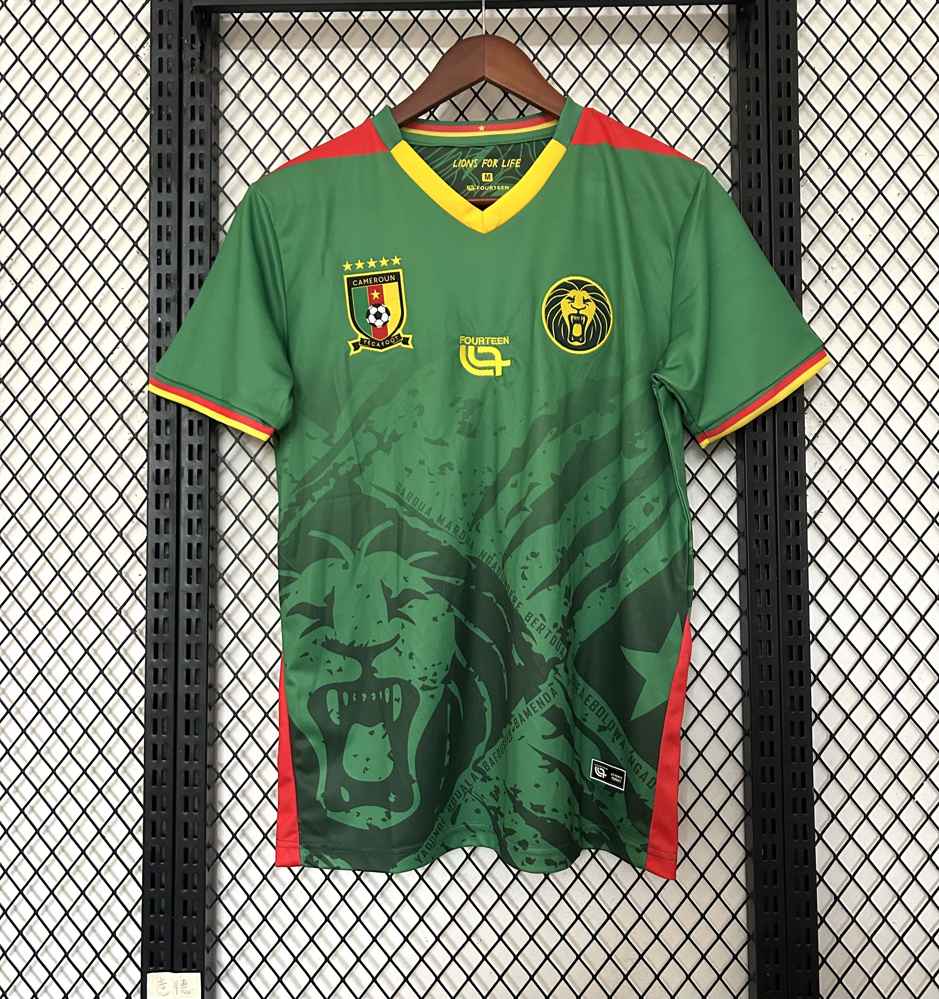 2025/2026 カメルーン ホーム サッカーシャツ タイ品質