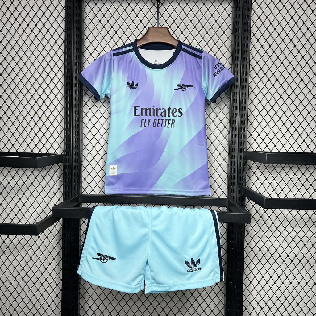 2024/2025 Arsenal Third Away Soccer Jersey AAA fan-grade Kids Size