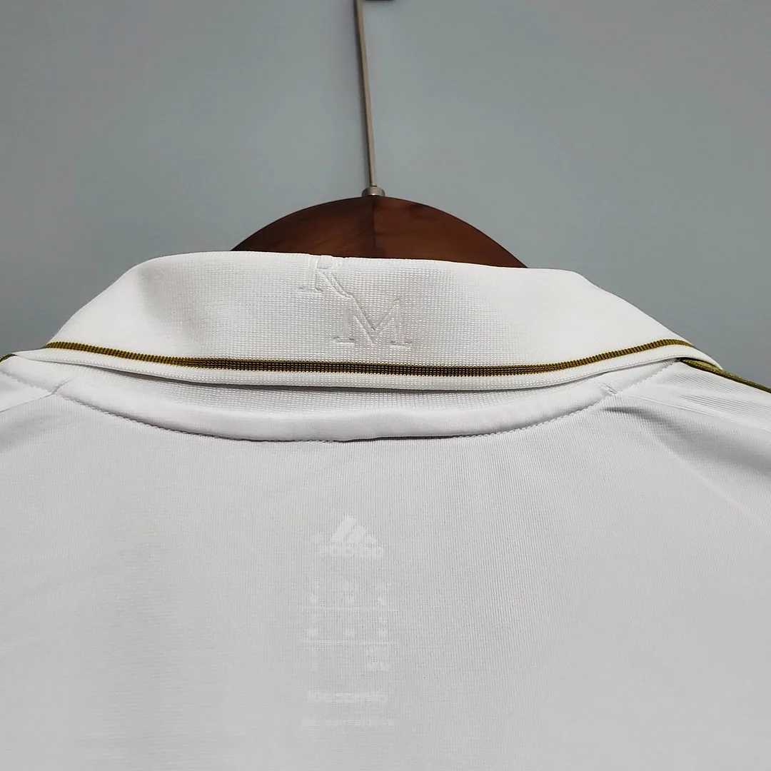 2011/2012 Retro Long Sleeve Real Madrid Home — view 6