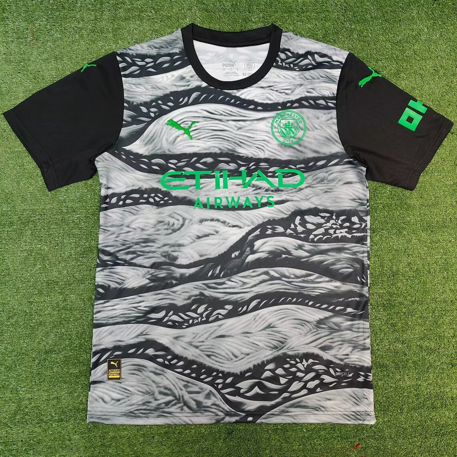 2025/2026 Manchester City Black & Grey Concept Edition Football Jersey AAA fan-grade