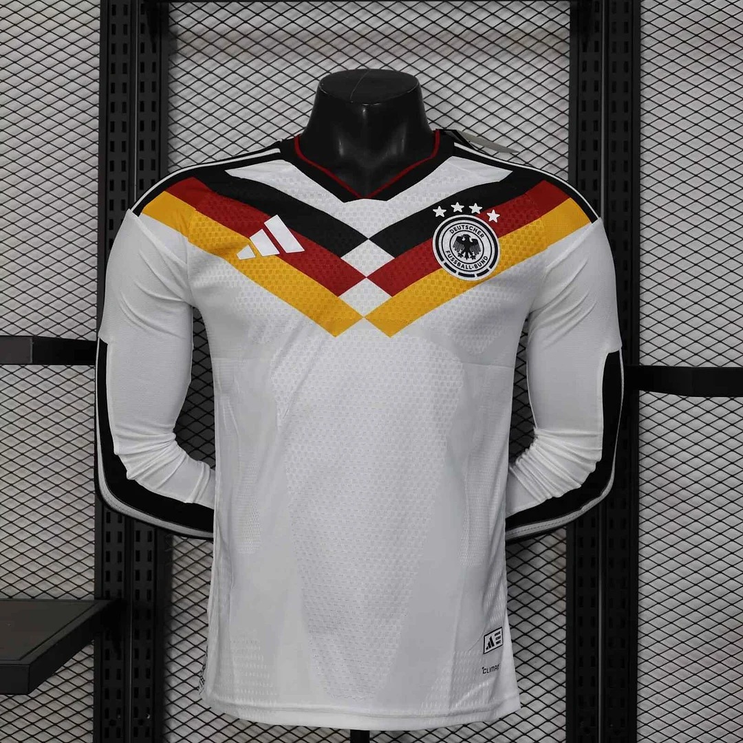 2026 Player Version Long Sleeve Germany Home Football Jersey AAA fan-grade