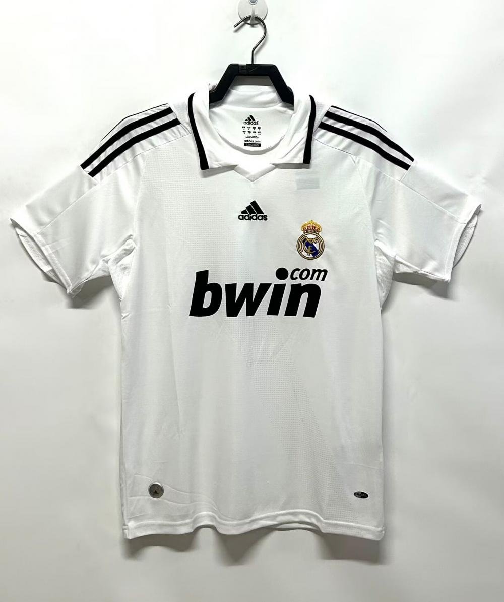 2008/2009 Retro Real Madrid Home Football Shirt AAA fan-grade