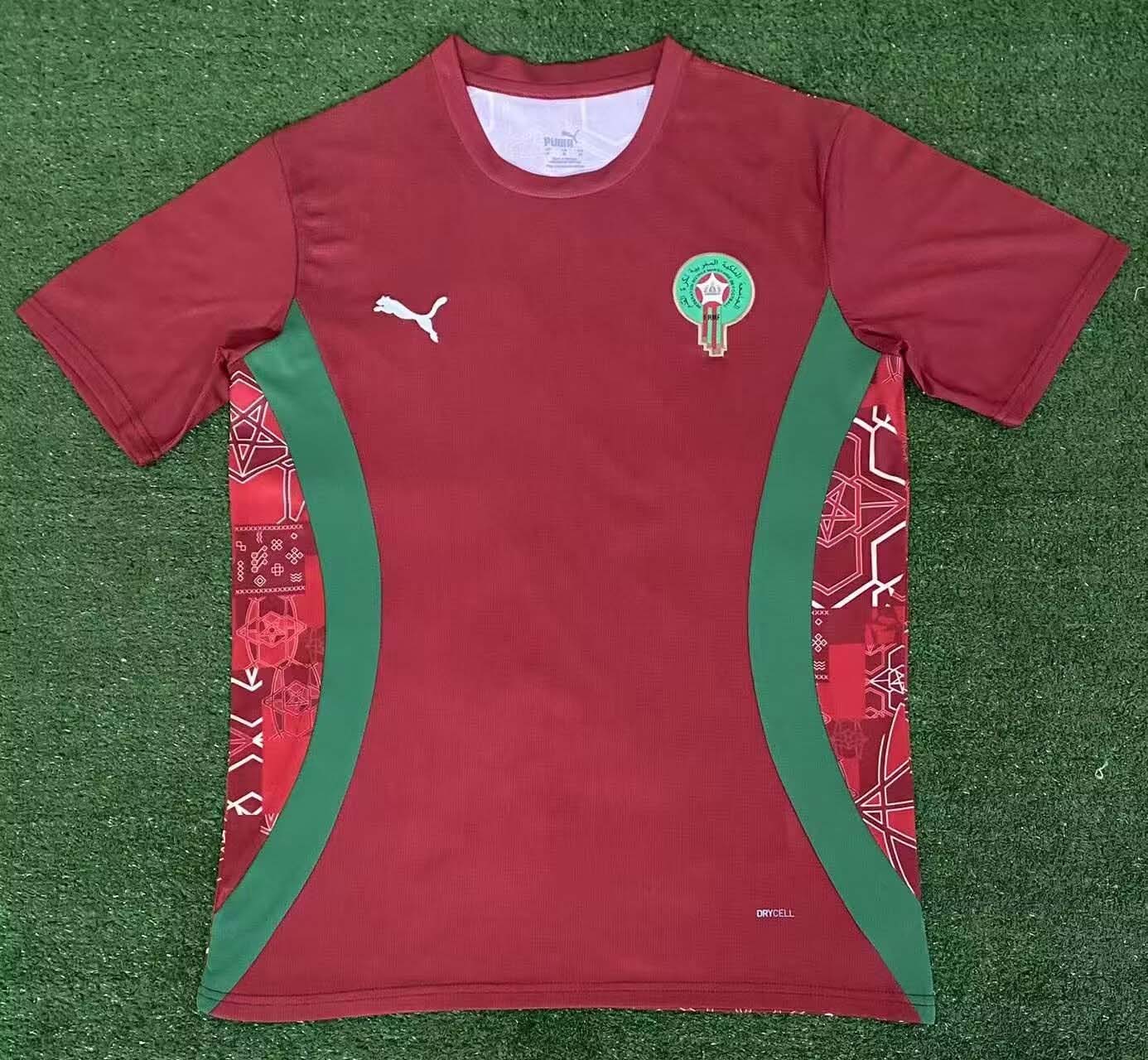 2024/2025 Morocco National Team Training Wear Football Shirt AAA fan-grade