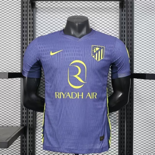 2025/2026 Player Version Atletico Madrid Away Football Jersey AAA fan-grade