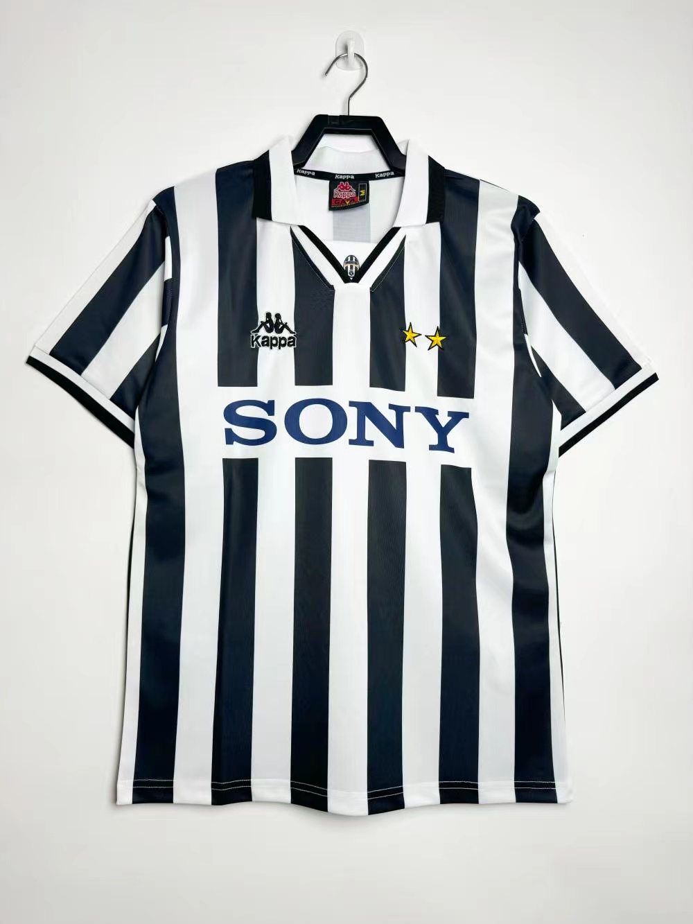 1996/1997 레트로 유벤투스 홈 축구 저지 태국 퀄리티